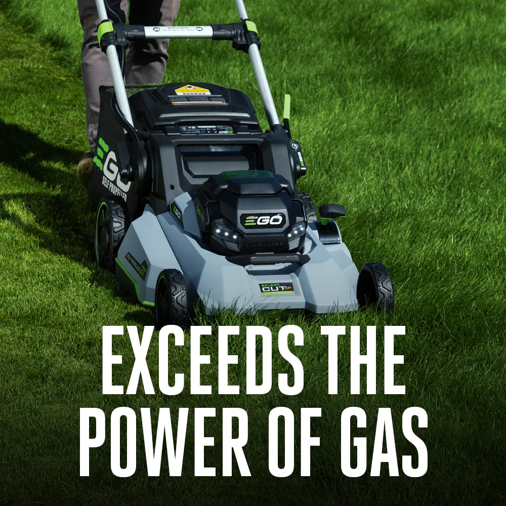 EGO POWER+ 21-Inch Self-Propelled Cordless Lawn Mower 56V Select Cut Multi-Blade System